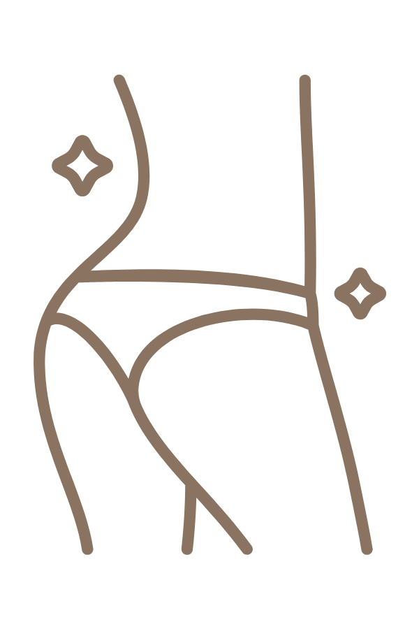 体の脱毛ーアイコン